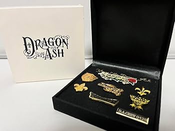 Amazon.co.jp: 限定 DragonAsh 15th 歴代ロゴピンバッジ